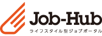 ロゴ：Job-Hub（ジョブハブ）