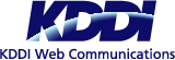 ロゴ：株式会社KDDIウェブコミュニケーションズ